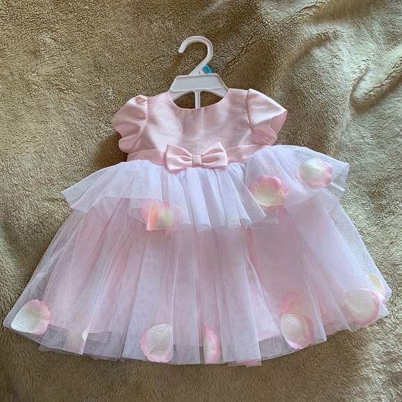 marmellata Other - NWT 3-Piece Pink Flower Tulle Infant Dress